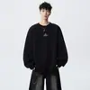 Nueva Sudadera de Moda y Sencilla para Hombre Otoño/Invierno 2026, Estilo Delgado de Corte Amplio Moderno, Top de Otoño Talla Grande para Adolescentes