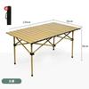Mesa dobrável ao ar livre de fábrica mesa portátil e cadeira de acampamento mesa de piquenique churrasco mesa de rolo de ovo cadeira de lazer conjunto completo de equipamentos