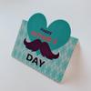 Amor transfronterizo del Día de la Madre Tarjeta de felicitación tridimensional plegable Tarjeta de mensaje Bendición Gracias Tarjeta de cumpleaños Se puede vender al por mayor