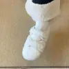 Zapatos de Peluche con Velcro para Mujer 2026 Tendencia Otoño Invierno Nuevos Cálidos con Felpa para Exteriores Fáciles de Poner Puntera Cerrada Zapatos de Algodón