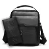 Bolsa Transversal Masculina Bolsa de Ombro Masculina de Alto Padrão Mochila de Negócios Retrô Bolsa Masculina Bolsa de Ombro Casual Bolsa de Ombro