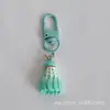 Llavero de Bádminton Simulado Accesorios para Estudiantes Pareja Mejor Amigo Mochila Colgante Versátil Regalo Artículo de Moda Popular