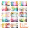 Set completo de materiales para hacer cuentas, cuentas de patata pequeñas, paquete de recarga de cuentas de 2.6 mm, venta al por mayor de cuentas de 221 colores