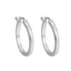Pendientes de plata 925 con personalidad sencilla, pendientes de anillo de alta calidad, pendientes de lujo ligeros populares europeos y americanos, pendientes nuevos a juego.