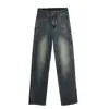 Jeans Rectos Estrechos para Mujer 2024 Nuevos Explosivos Pantalones para Cuerpo con Forma de Pera Primavera y Otoño Cintura Alta Pequeña Pantalones de Pierna Ancha