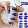 FF Gel sin Hornear 5D Pegatinas para Uñas Pegatinas para Uñas Completas Estilo Japonés y Coreano Impermeables Pegatinas para Uñas Imitación Diamante Pegatinas de Esmalte de Uñas