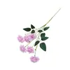 Buquê Artificial de Rosas Diamante com 6 Cabeças para Casamento, Hotel, Palco, Sala de Estar, Decoração de Casa, Flor Artificial para Fotografia