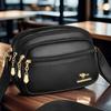 Bolsa de Couro Macio Couro Genuíno Couro de Vaca para Mulheres 2024 Nova Versátil Grande Capacidade Ombro Único Transversal Bolsa para Celular para Mulheres