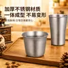 Taza de Agua de Acero Inoxidable 304 Creativa con Forma de Cintura Taza de Bebida Directa Camping Barbacoa Bebida de Cerveza Boca Ancha Antiescaldaduras Taza de Té