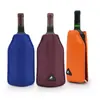 Enfriador de Vino de Gel Sólido, Enfriador de Vino con Hielo, Enfriador de Vino Tinto, Bolsa de Hielo de Gel, Bolsa Aislada para Vino, Pinza para Vino, Accesorios para Vino