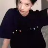 Camiseta de Manga Corta para Mujer Talla Grande, Corte Holgado, 100% Algodón, Nuevo Diseño Estilo Americano Verano 2025, Top de Manga Media de Nicho, Marca de Tendencia