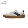 Tênis de treino masculinos Hongteng Hongxing Erke, tênis brancos de verão, sapatos casuais masculinos, sapatos de sola fina, sapatos esportivos