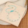 [Bingmeng] Pulsera tejida con cuentas de arroz de diseño original, elegante pulsera de perlas, joyería bohemia B473