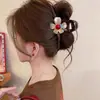 Pinza para el Cabello de Flor Colorida Elegante 2026 para Mujer, Pasador Versátil para la Parte Trasera de la Cabeza, Accesorio Único para el Cabello