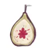 Toalla Pequeña de Terciopelo Coral con Frutas Transfronteriza, Pañuelo Colgable, Toalla de Mano Gruesa Absorbente para Cocina y Baño, Regalo Souvenir