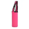 Fabricante-Capa de Copo Personalizada em Material de Mergulho, Isolante Térmico, Resistente ao Desgaste, Anti-Risco, Alça Criativa para Copos de Água de Vidro, Portátil