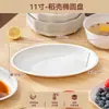 Vajilla de Cáscara de Arroz Cuencos y Palillos Desechables Grado Alimenticio Hogar Cuencos de Arroz Espesados Resistentes a Altas Temperaturas Set de Platos para Fiesta Exterior