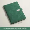 Cuaderno A5 con Logo Personalizado, Regalo para Oficina de Negocios, Piel Suave Engrosada, Diseño de Alta Calidad, Bloc de Notas con Cierre de Hebilla, Cuaderno en Caja de Regalo