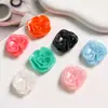 Corea del Sur Color Joker Flor Brillante Plegada Parche de Resina Accesorios Diadema DIY Pasador Cordón para el Cabello Material Mayoreo
