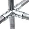 Clip Colgador de Abrazadera para Accesorios de Tubería Galvanizada de 20/25/32mm Conector para Estantería de Invernadero Sujetador Redondo sin Soldadura