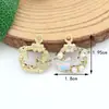Accesorios para Joyería DIY de Venta Caliente Transfronteriza Corona de Mariposas Joyería DIY Hecha a Mano Accesorios para Joyería DIY con Goteo de Aceite de Alta Calidad