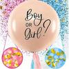 Globo Revelación de Género Transfronterizo Set de Bebé 36 pulgadas Niño o Niña Decoración para Fiesta de Bebé Globo de Decoración
