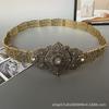 Cinturón Transfronterizo para Mujeres Étnicas Caucásicas Joyería de Cristal Vintage para Bodas Cadena para la Cintura del Cuerpo Longitud Ajustable Independiente
