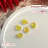 2025 Ano Novo Fortuna Arte de Unha Joias de Liga Saco da Sorte Nó Chinês Peixe Dourado Lingote Moeda de Metal Acessórios para Broca de Unha