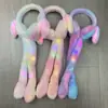 Orelhas de Coelho que se Movem, Protetores de Ouvido Quentes, Protetores de Ouvido Airbag da Celebridade da Internet Kuromi Cinnamon Dog, Proteção contra Frio e Geada, Aquecedores de Orelha