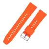 Adecuado para correa de Apple Watch Iwatchs10, Hebilla de metal de acero inoxidable, Correa de silicona multicolor de 22 mm, Personalizado de fábrica