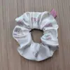 Fábrica de Acessórios de Cabelo Rudan em Yiwu Especializada em Personalizar Scrunchies de Acordo com Fotos e Amostras, Processamento OEM de Marca e Atacado
