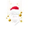 Adesivos de Decoração de Natal Transfronteiriços 2027 para Empresas, Lojas 4S, Vitrines Corporativas, Decorações de Janelas de Vidro, Estabelecimentos Comerciais