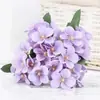 Flor de Maçã Artificial, Flor de Macieira Selvagem, Flor de Seda de Macieira Pequena, Hortênsia de 5 Ramos, Arranjo de Mesa, Produto Mais Vendido Transfronteiriço, Alta Simulação