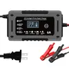 Cargador de Batería de Plomo-Ácido Inteligente de Pulso 12V6A 110 Voltaje Amplio para Coche y Motocicleta, Venta al por Mayor