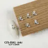 Decorações Mini Borboleta de Zircônia para Nail Art Luxo Leve Super Brilho Corte Marquise Strass Borboleta Colorido 3D Usável Nail Art Pedras para Unha