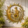 Nuevo producto transfronterizo: Artesanías de Decoración de Pared de Hierro, Colgante de Pared de Mariposa