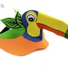 Dia das Crianças Eva Chapéu Chapéu de Sol Atividade Pai-Filho Cartoon Animal Headwear Zodíaco Headwear