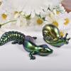 Yu Meiren DIY Cristal Epoxi Rana de Pascua Lagarto Caracol Animales Pequeños Adornos Molde de Silicona