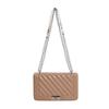 Hermosa Personalidad Bolso de Textura a la Moda Estilo Occidental Bolso de Mujer 2023 Trendy Estilo Coreano Bolso Bandolera Cadena de Hombro a la Moda Bolso Cuadrado Pequeño