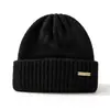 Gorro de Lana para Mujer Otoño Invierno Circunferencia de Cabeza Grande Estilo Coreano Engrosado Cálido Protección para los Oídos Tejido Amontonado Gorro para el Frío Hombres 2026 Estilo Nuevo