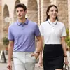 Roupa de Trabalho Estampada de Manga Curta com Gola, Camisas Polo Personalizadas, Uniformes de Fábrica, Camisas Publicitárias Culturais, Camisetas, Impressão de Logo Grátis, Vestuário de Fábrica