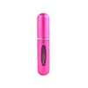 Nueva Botella Spray de Perfume de 5 ml con Relleno Inferior, Botella Recargable de Perfume de Aluminio Anodizado Reciclable, Botella Cosmética Portátil
