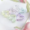 Marco de Fotos Transparente de Color UV Personalizado Corazón Estrella DIY Hecho a Mano Cadena para Teléfono con Cuentas Colgante Adorno Accesorios Ropa