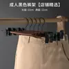 Perchero de Ropa Multifuncional de Madera Maciza y Metal Hierro para Hogar Tienda de Ropa Estante para Ropa Hombro Ancho Perchero de Hierro y Madera Sin Costuras Perchero para Pantalones