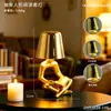 Lámpara de lectura de figura abstracta, lámpara de mesita de noche, lámpara decorativa de ambiente de escritorio para dormitorio de gama alta, adorno de luz
