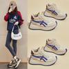Zapatos de Padre de Estilo Nuevo con Forro de Felpa Versión Coreana Ins para Mujer Invierno 2026 Estudiante Deportivos de Suela Gruesa Cálidos Casuales Xfk831-1