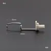 Peças de Máquina de Bordar Computadorizada Máquina de Bordar de Alta Velocidade Calcador de Máquina de Bordar de Alta Velocidade Aço Inoxidável Calcador de Alta Velocidade Calcador para Lantejoulas Calcador de Evitar