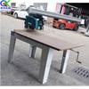 Sierra circular de brazo basculante para madera totalmente automática, sierra circular de brazo basculante para carpintería, sierra longitudinal y transversal para materiales de aleación de aluminio.