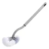 Cepillo para Inodoro Estilo Japonés Cepillo de Limpieza para Esquina de Baño para Uso Doméstico, Herramienta Cepillo de Limpieza Montado en la Pared con Mango Largo