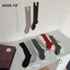 Nuevos calcetines para mujer 2026: Calcetines Largos de Mezcla de Lana para Otoño e Invierno con Textura de Patrón Ondulado para Pantorrilla